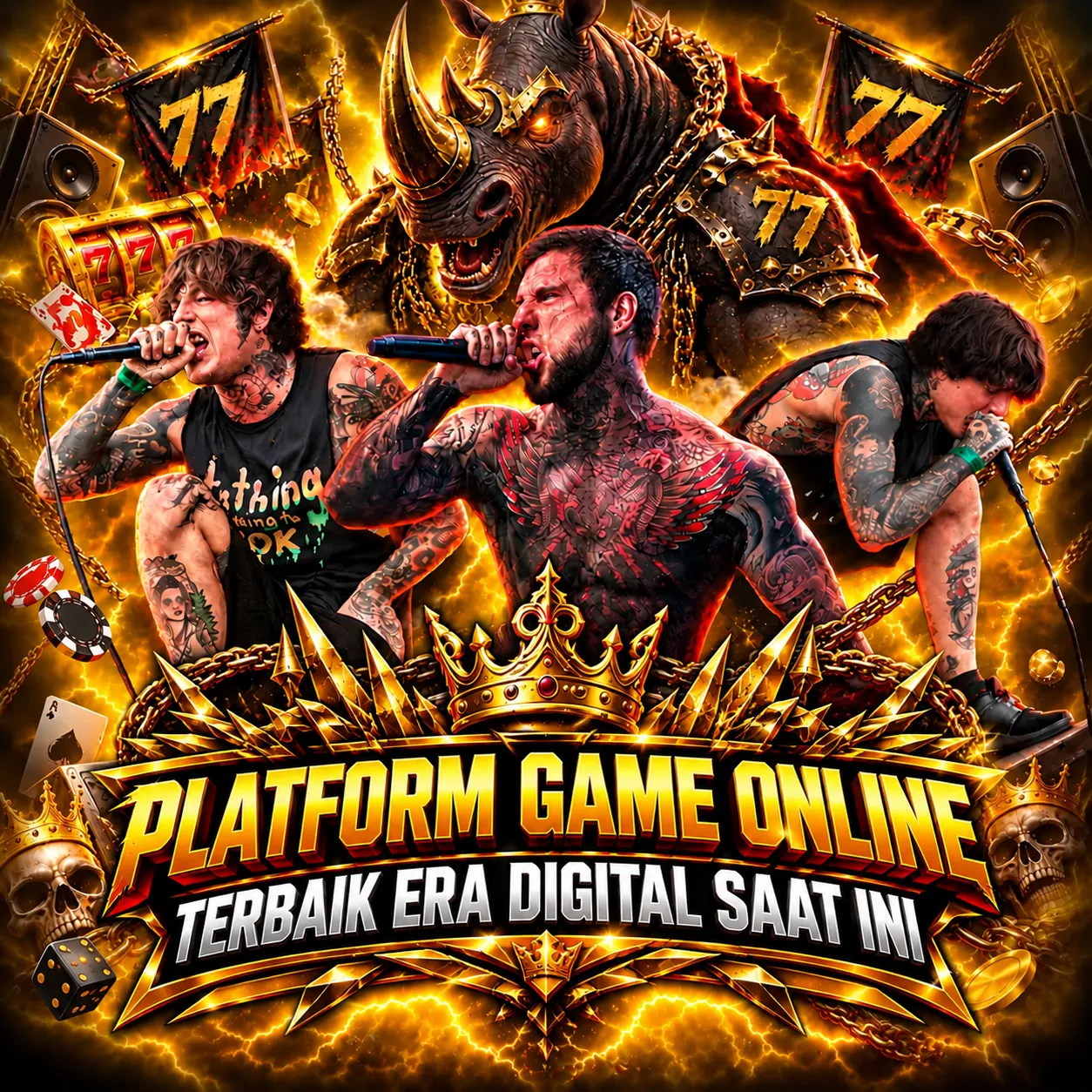 Thumbnail 1 of 3, Poster, GELOMBANG777 - Free Spin Dengan Putaran Bonus Game Pilihan Terbaru designed and sold by GELOMBANG777.